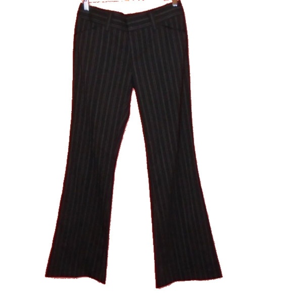 Alice + Olivia Pants - Alice + Olivia Black Pinstripe Pant Size 6